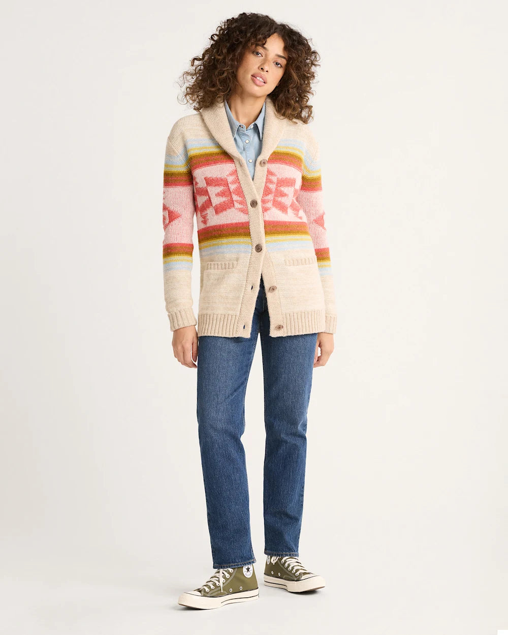 PENDLETON WOMEN'S HERITAGE WOOL CARDIGAN