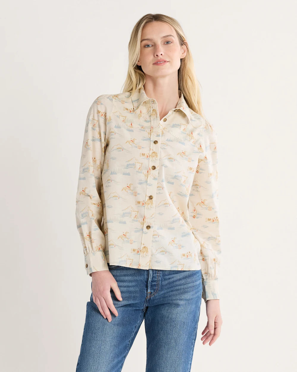 PENDLETON WOMEN'S WINONA PUFF-SLEEVE SHIRT