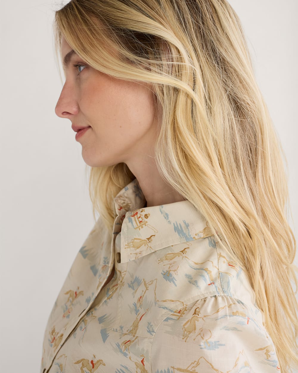PENDLETON WOMEN'S WINONA PUFF-SLEEVE SHIRT