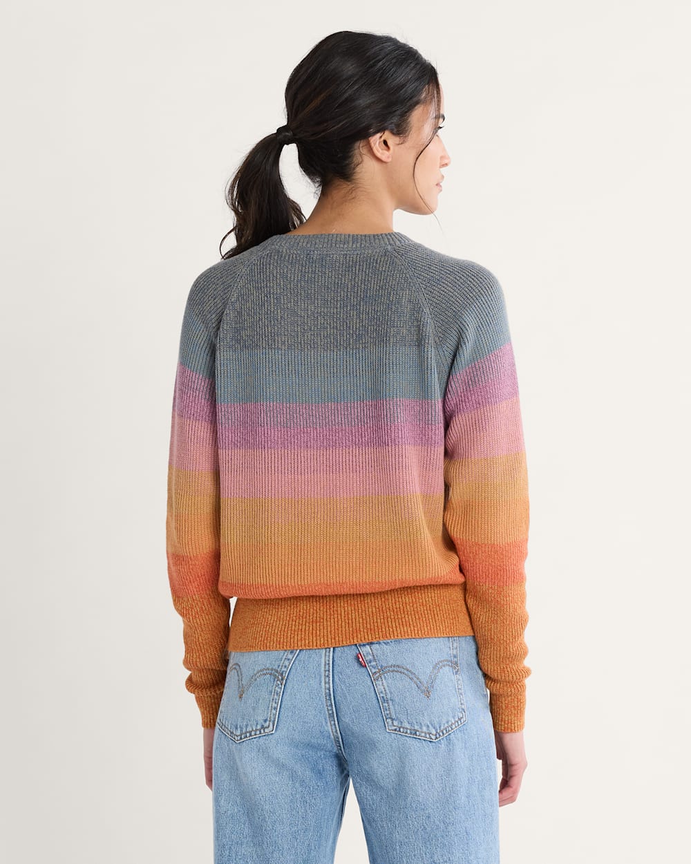 PENDLETON WOMEN'S RAGLAN COTTON SWEATER