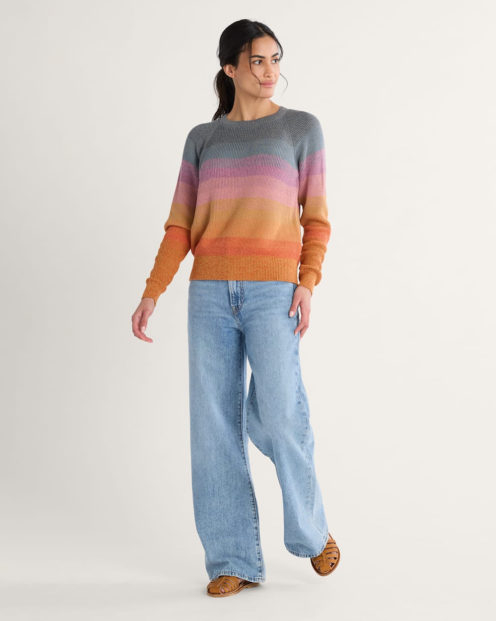 PENDLETON WOMEN'S RAGLAN COTTON SWEATER
