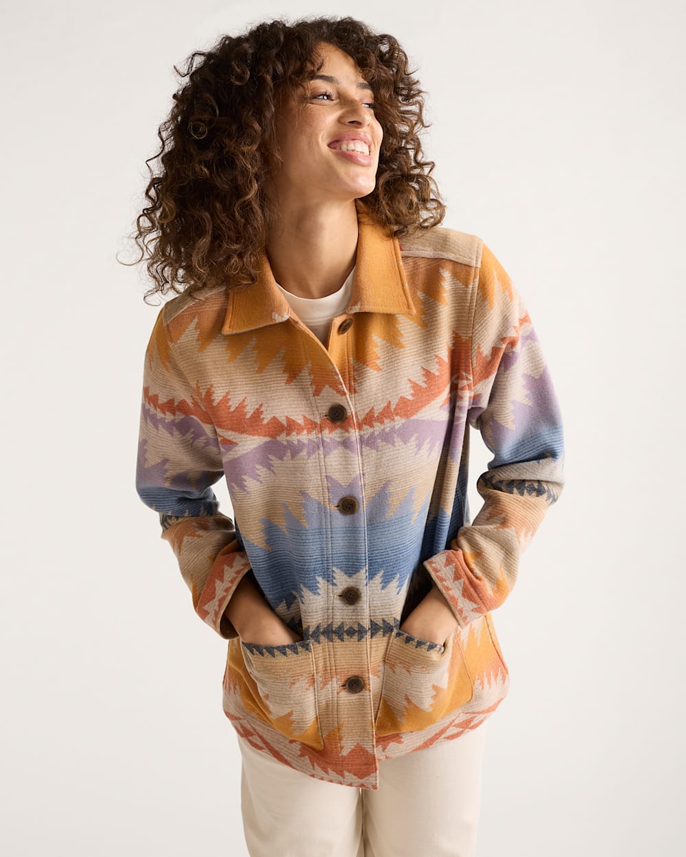 PENDLETON WOMEN'S SUNSET PASS WOOL COAT