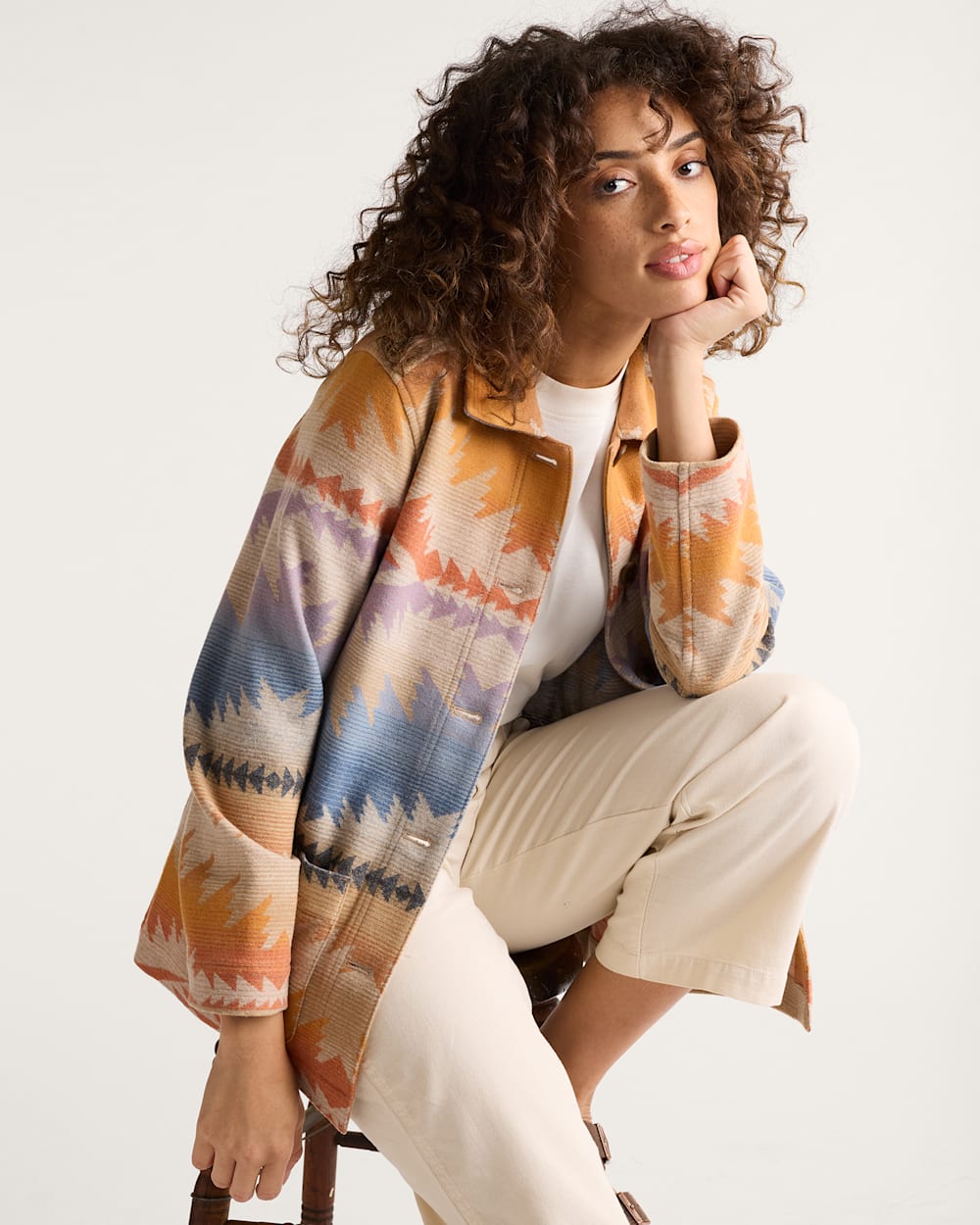 PENDLETON WOMEN'S SUNSET PASS WOOL COAT