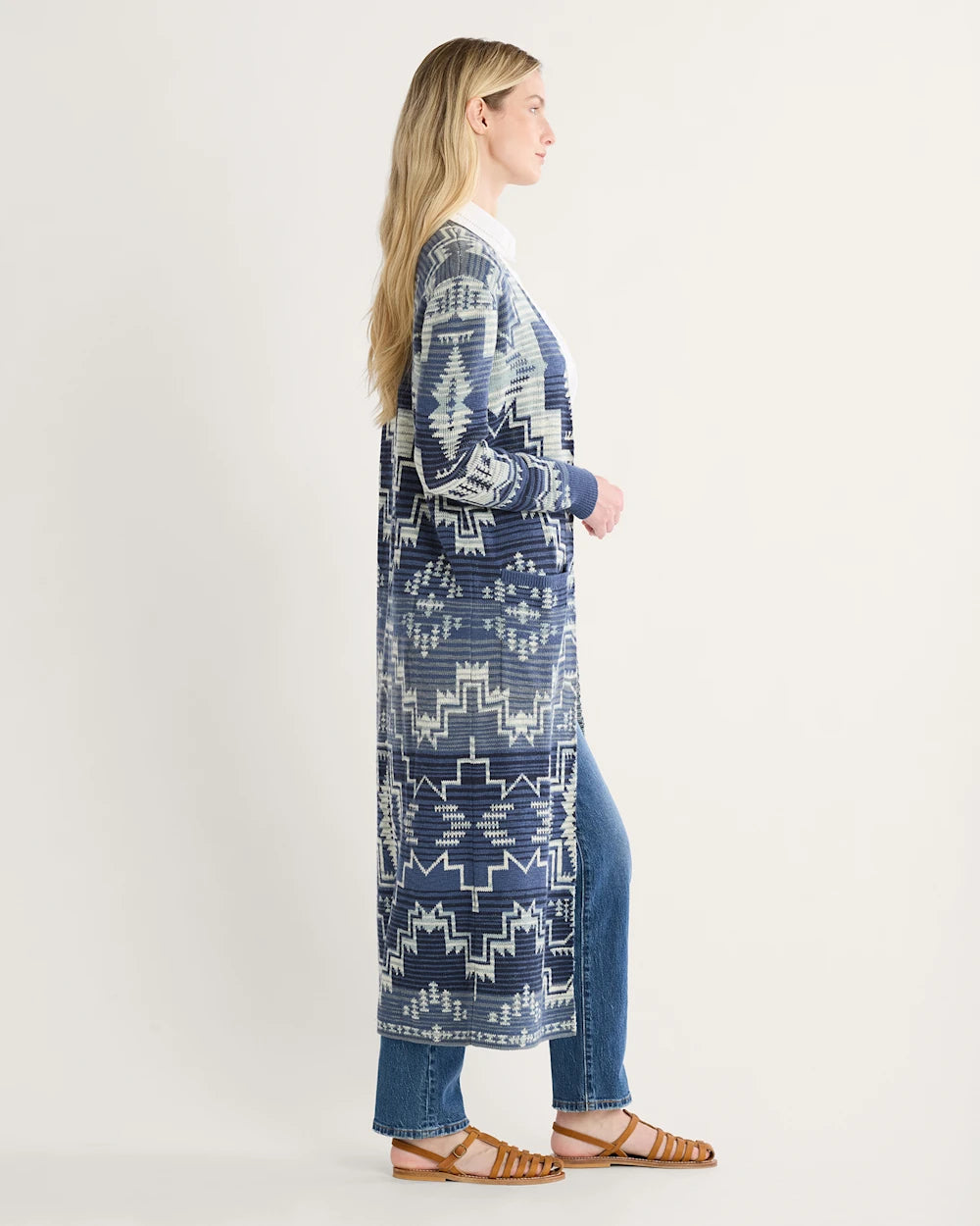Pendleton Women's Cotton Duster Cardigan