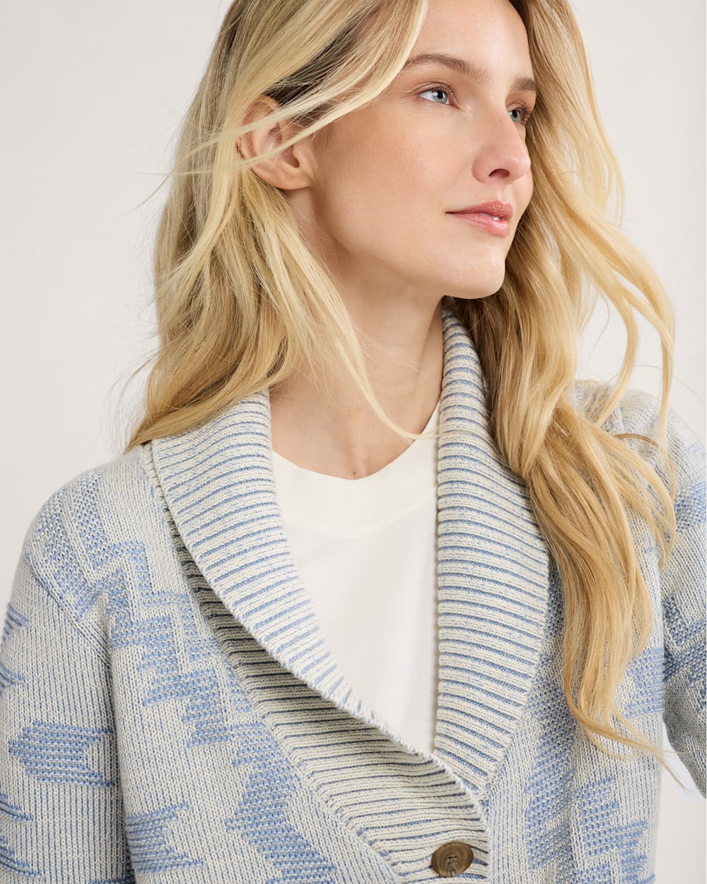 WOMEN'S PENDLETON TEXTURED COTTON CARDIGAN