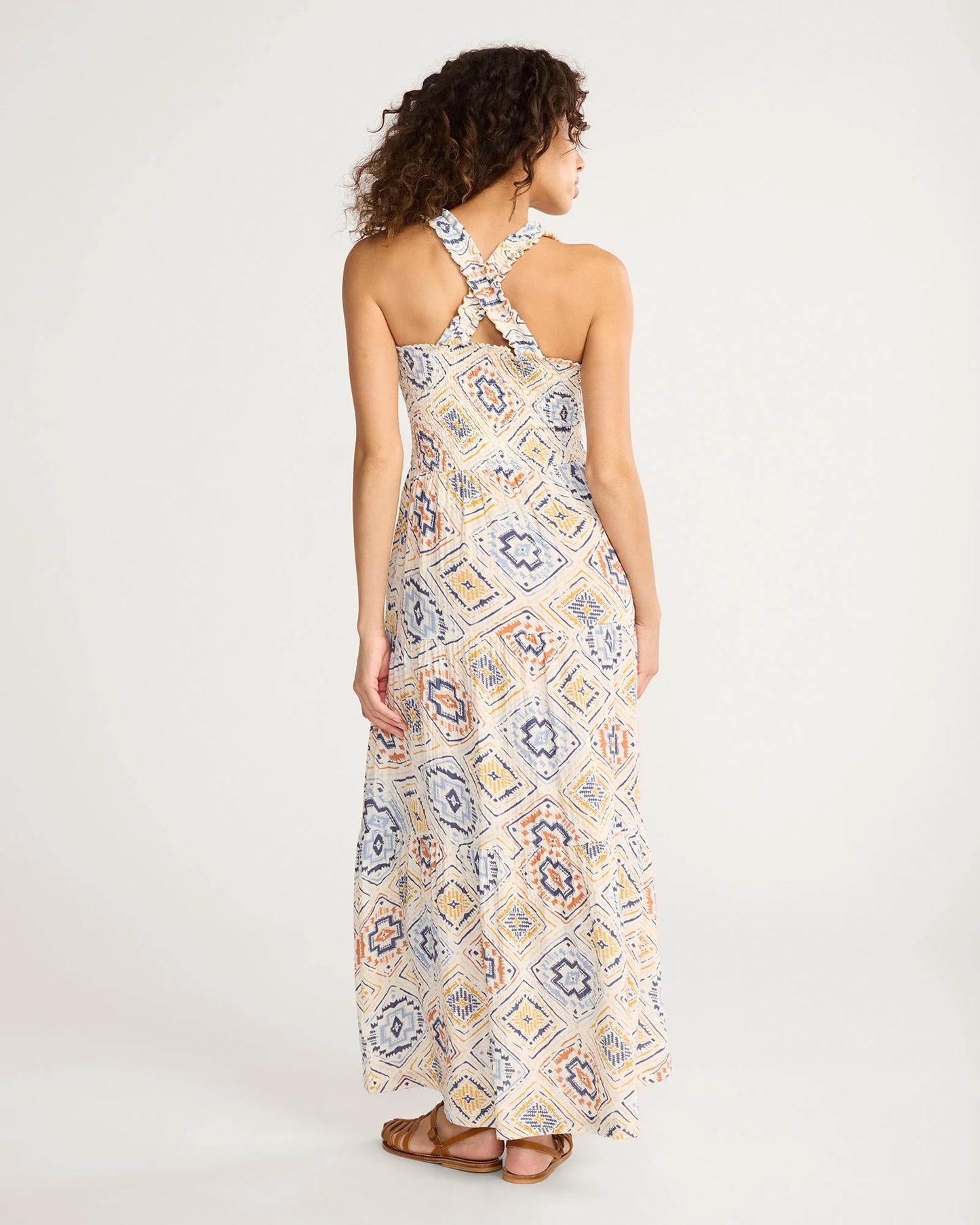 Pendleton Hayley Cotton Gauze Dress in Harding Bandana Print