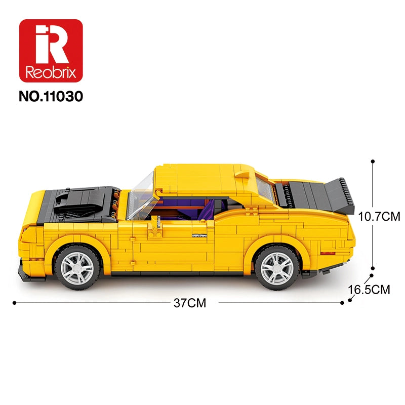 Hellcat Building Blocks Toy Car