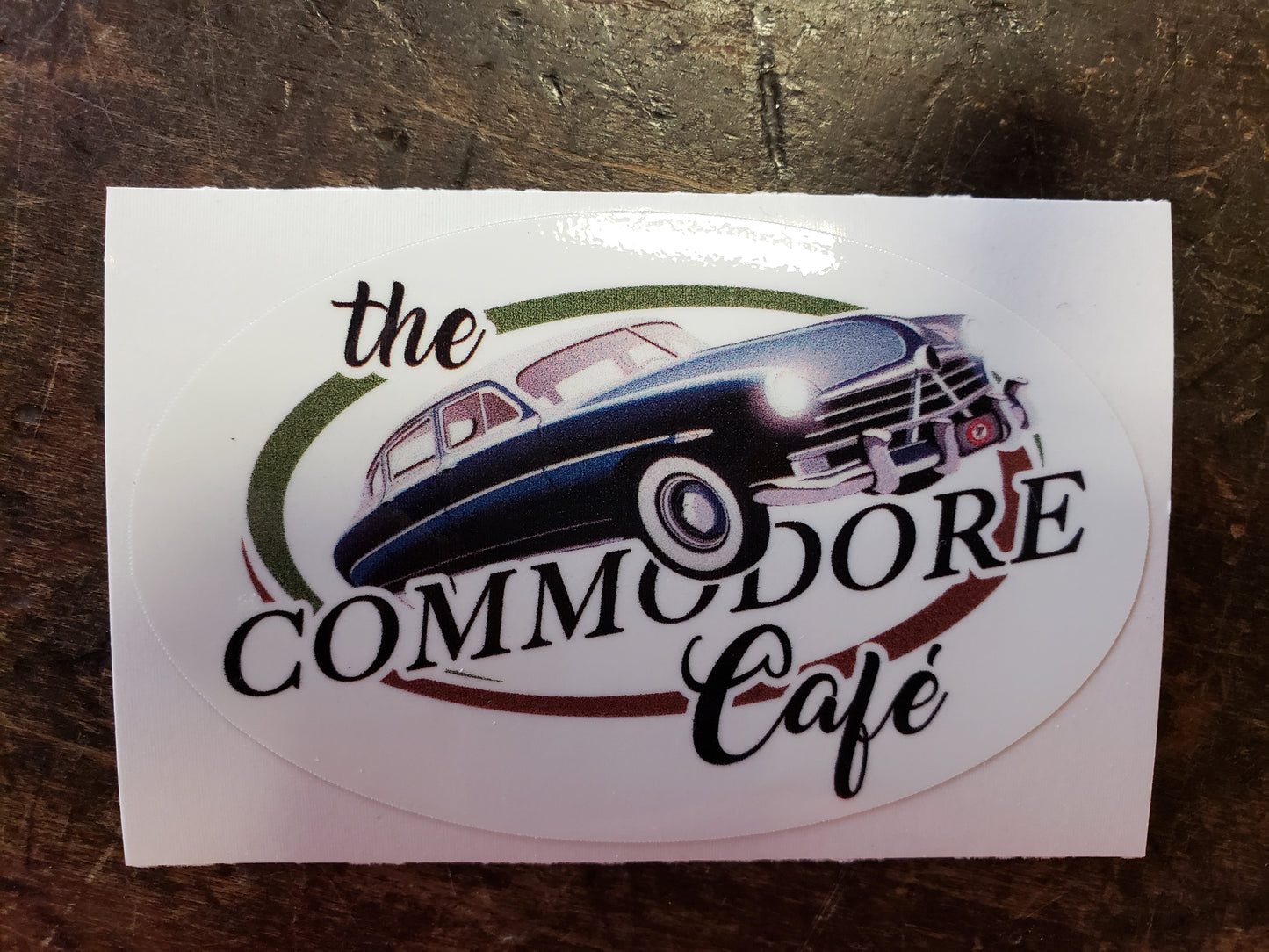 Commodore Cafe Decal / Sticker