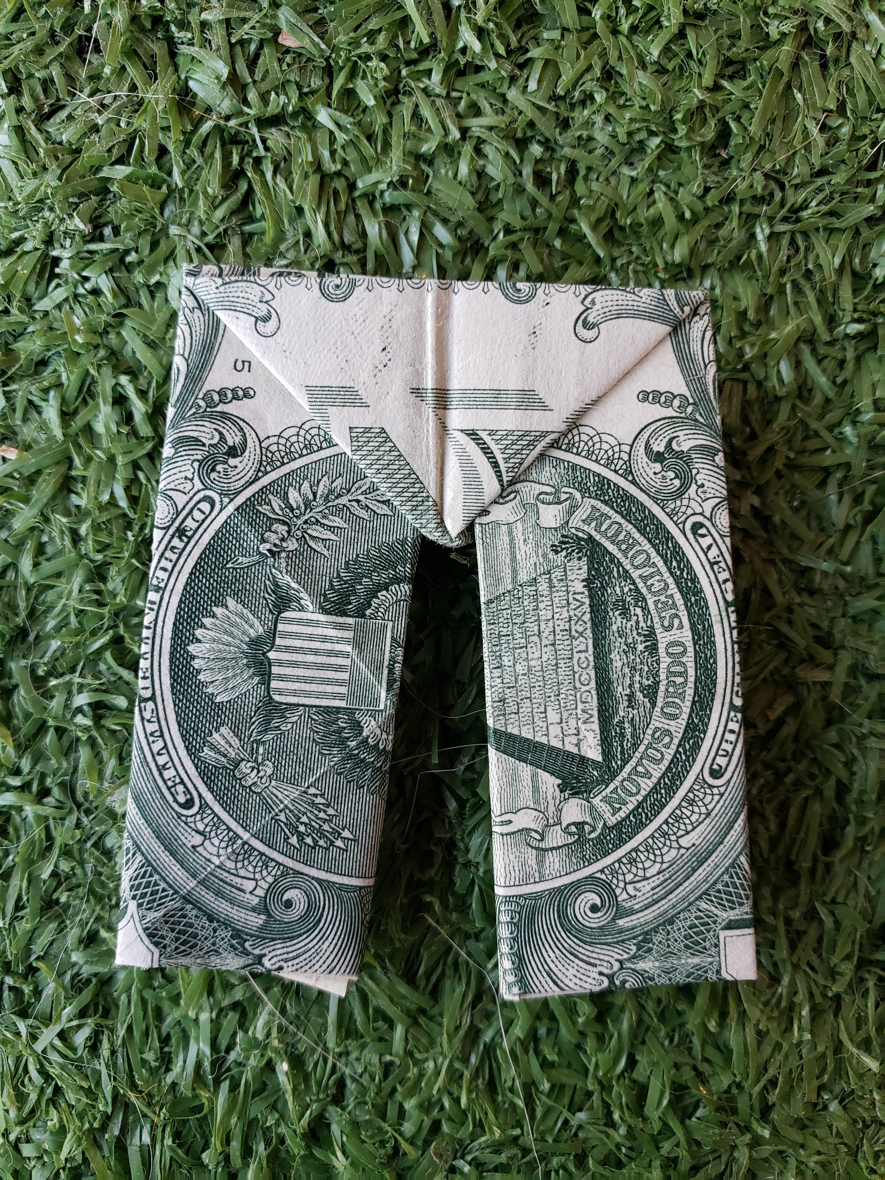 Pants Origami dollar art – Frontier Relics