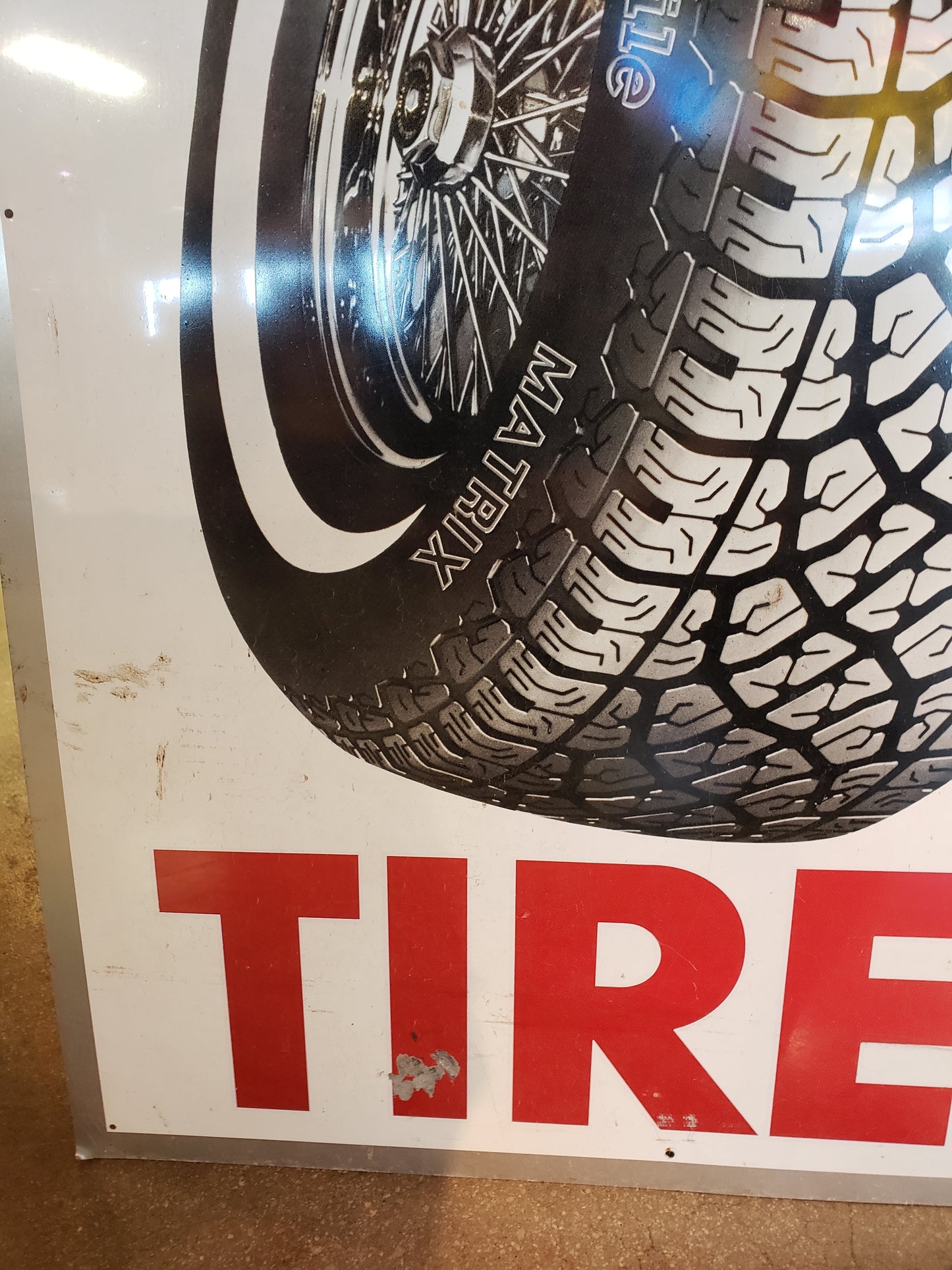 Multi-Mile Tires sign