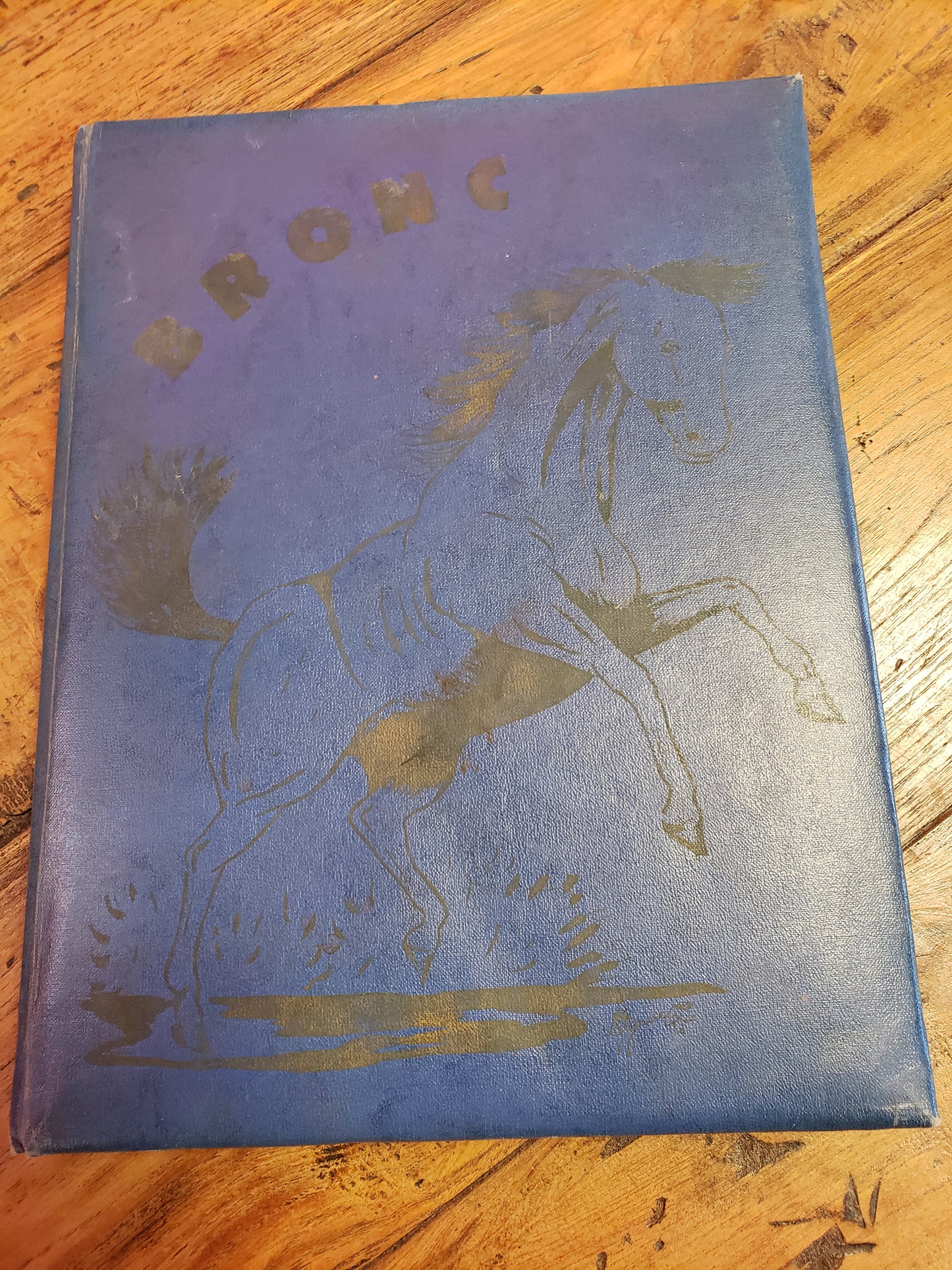 1953 Sheridan High School yearbook