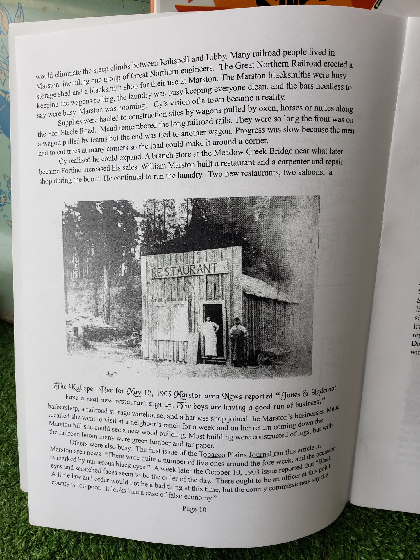 Marston, A Tobacco Valley Ghost Town by Darris Flannagan