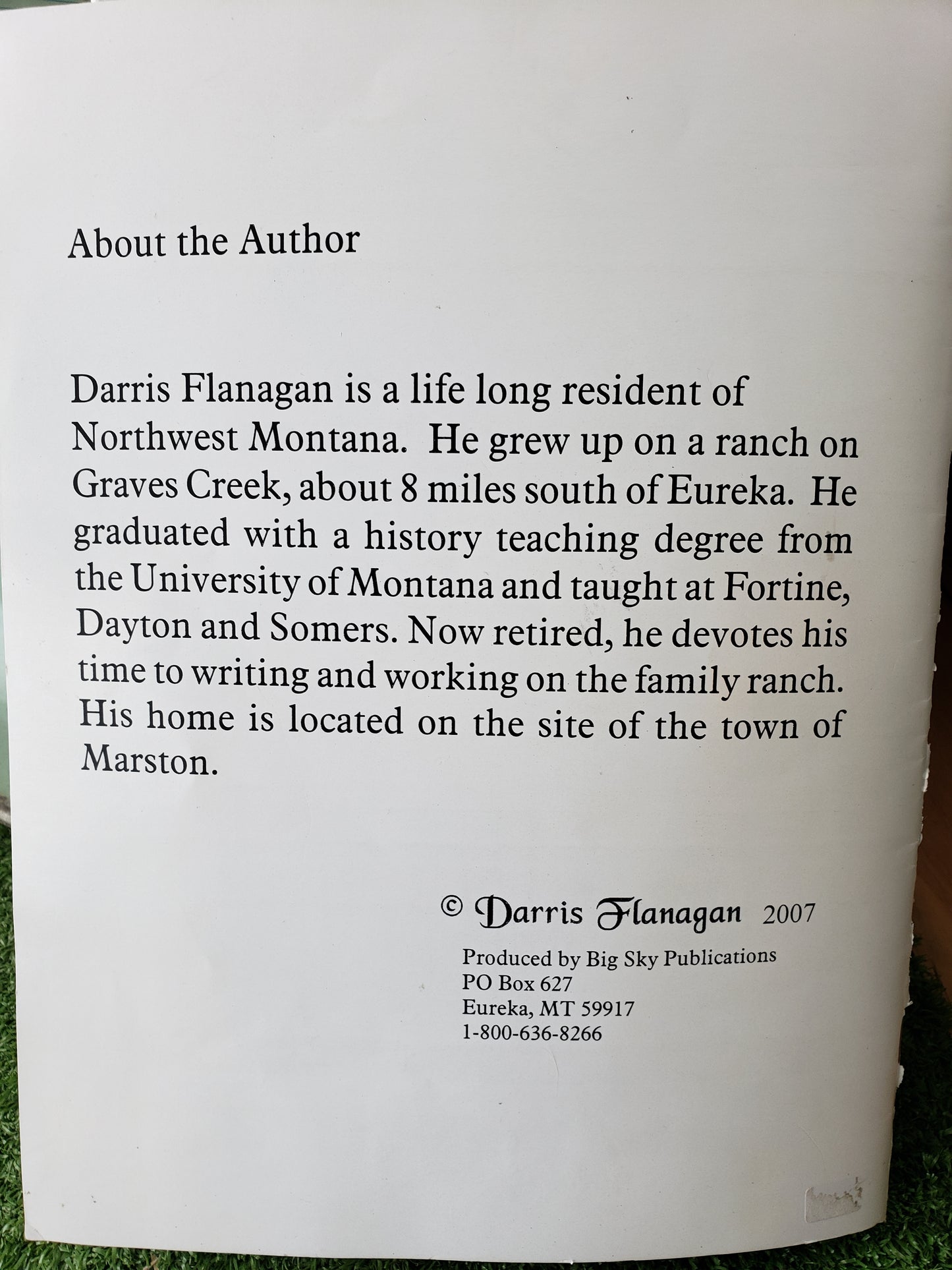 Marston, A Tobacco Valley Ghost Town by Darris Flannagan