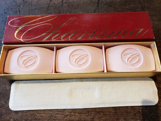 AVON Charisma perfumed soap set