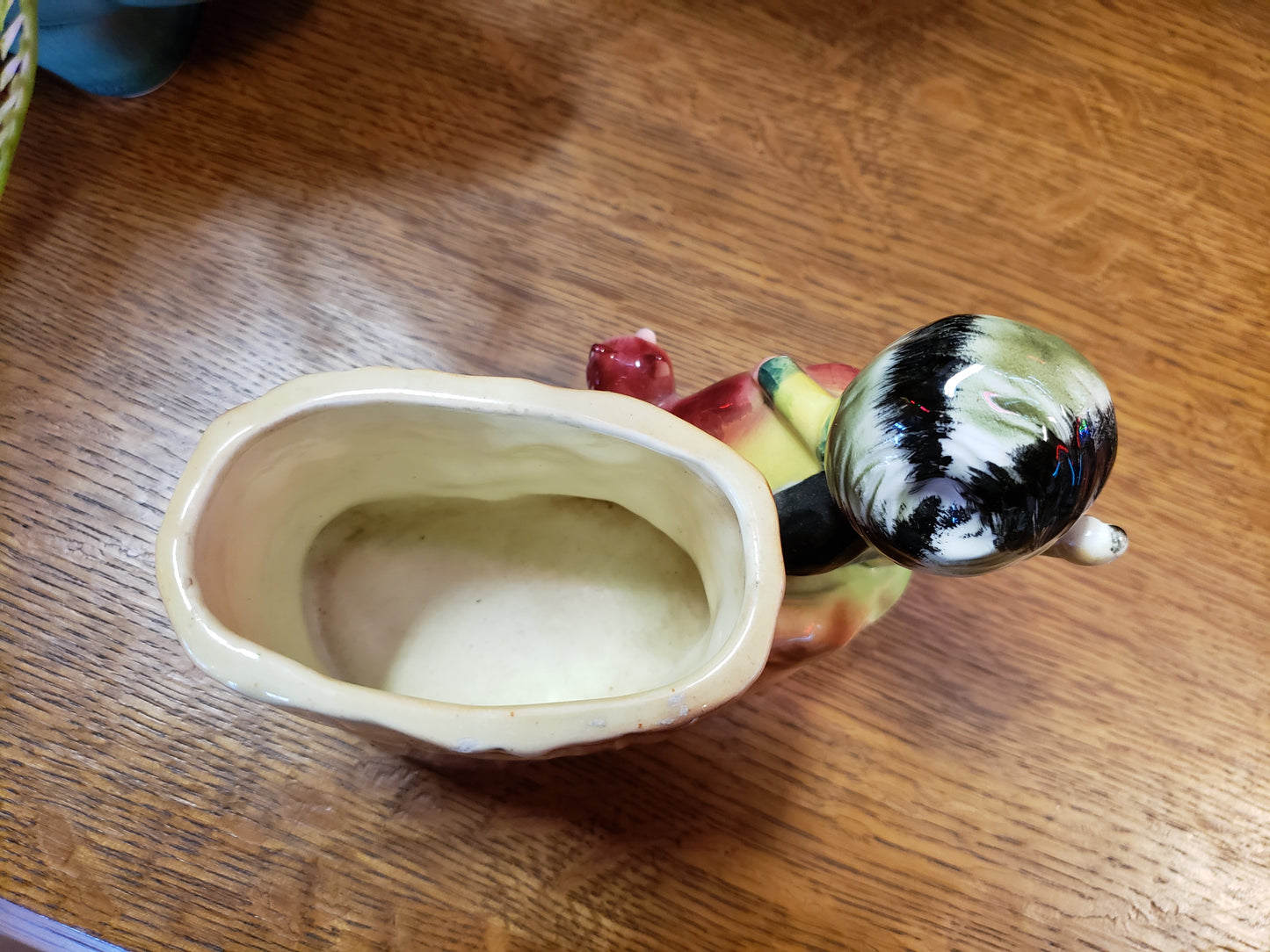 Lefton Little Hunter with Fox planter