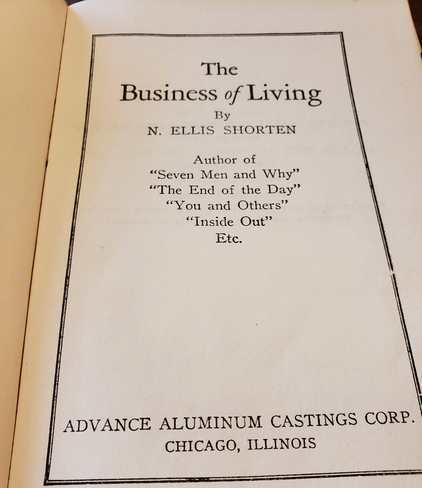 The Business of Living (1947)