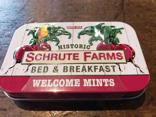 Schrute Farms Welcome Mints The Office