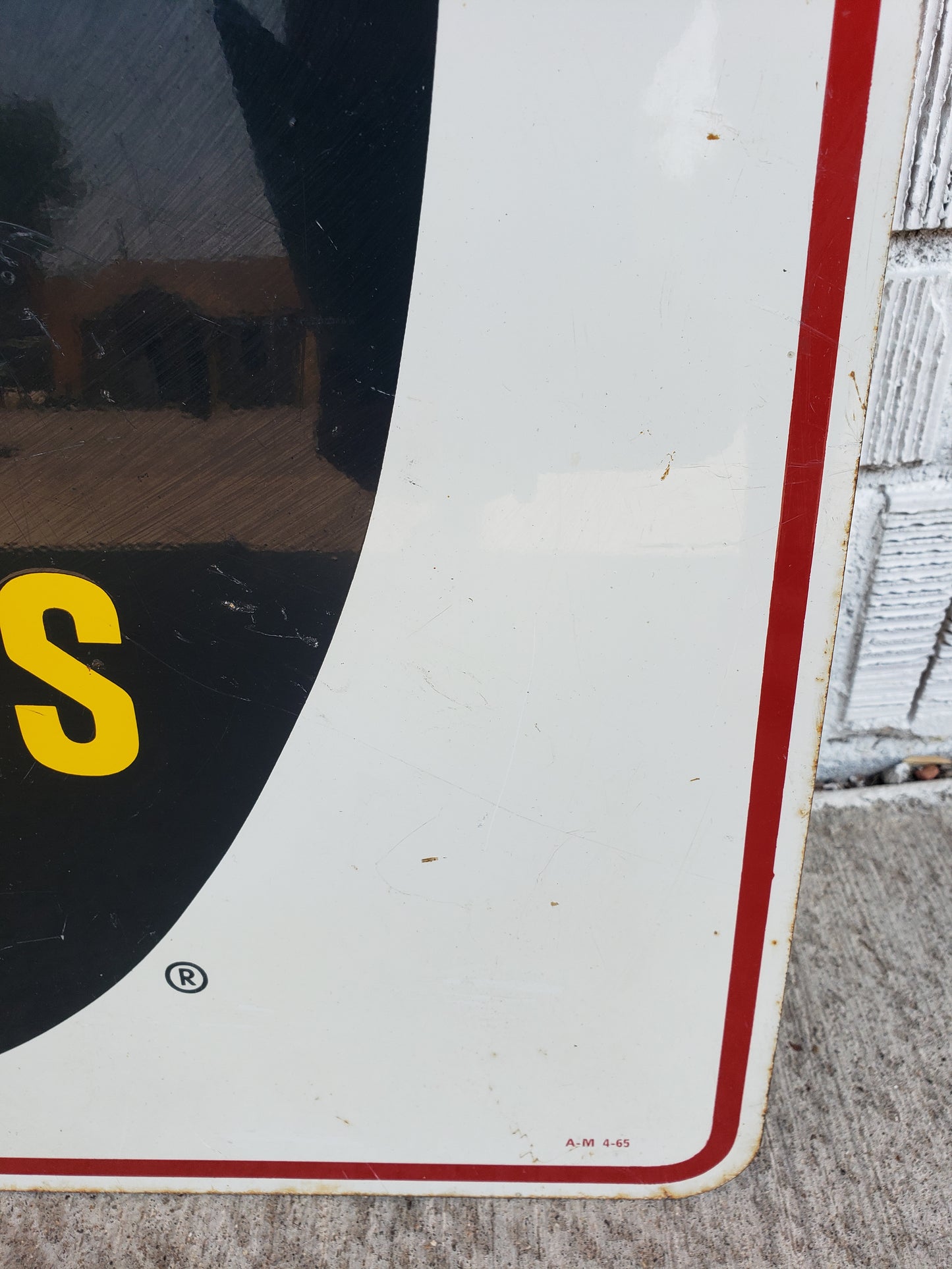 American Express double sided sign