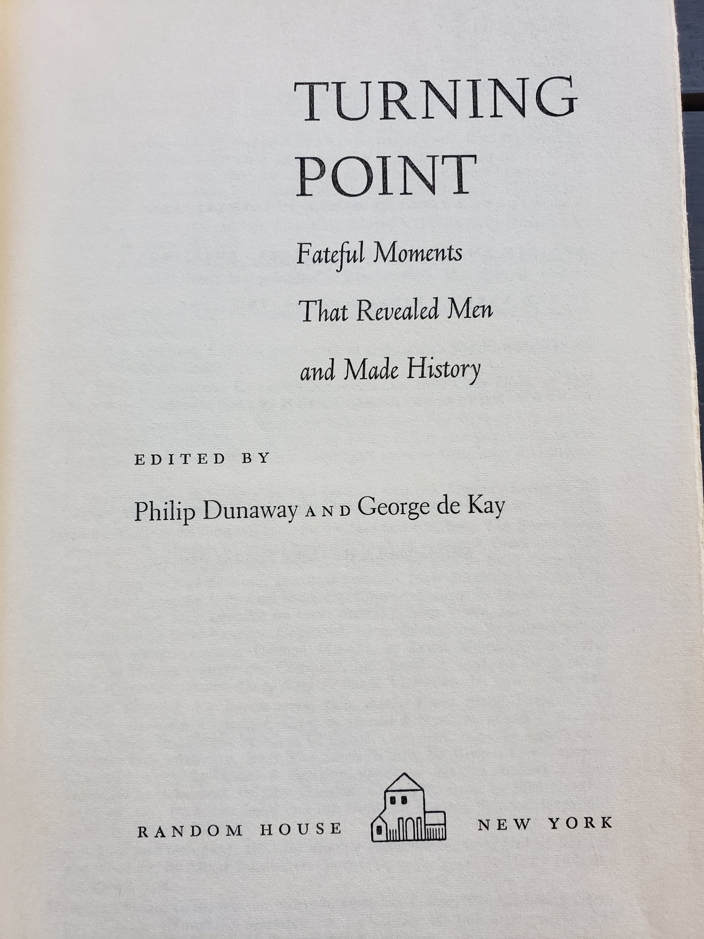 Turning Point (1958)