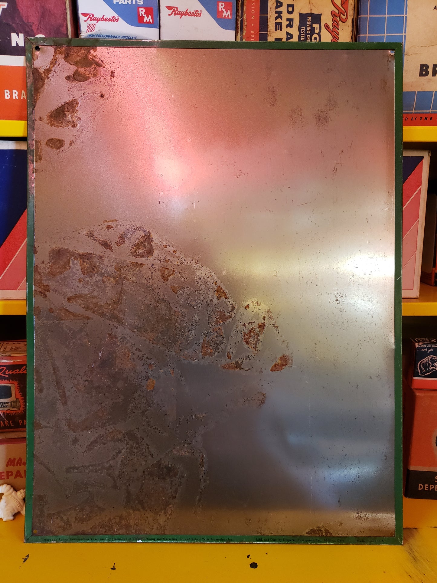 Texaco Motor Oil sign