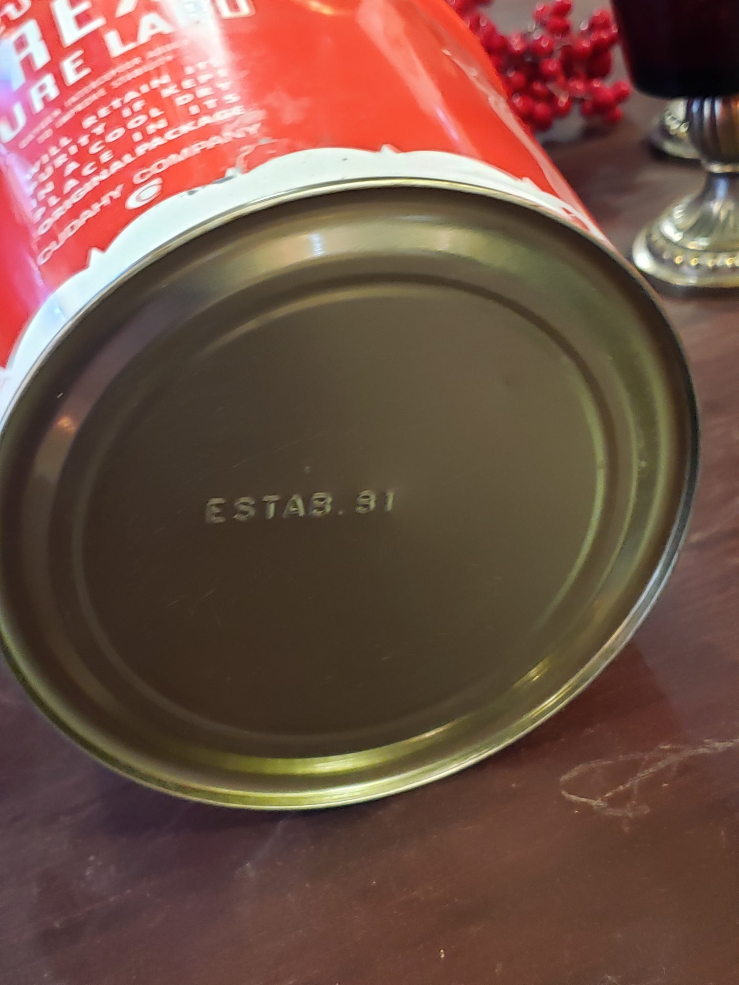 REX Cudahy Pure Lard bucket with lid