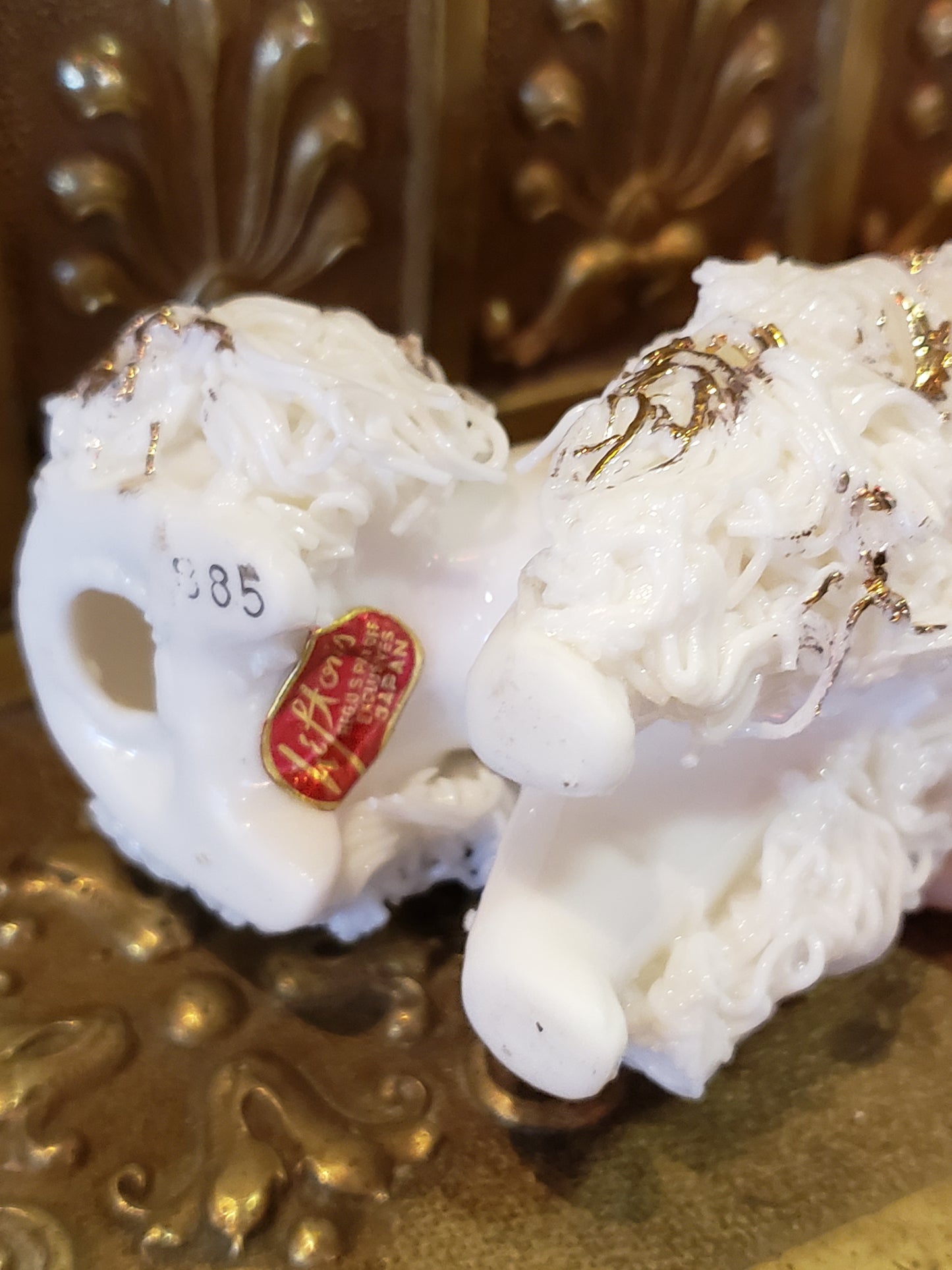 Lefton RARE Spaghetti Poodle