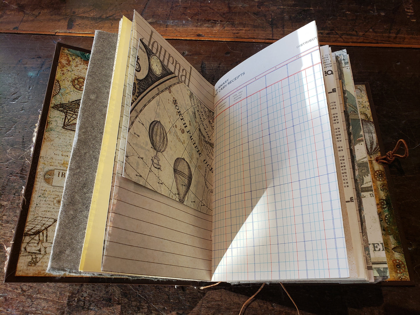 Steampunk Themed Journal/ Keepsake Book