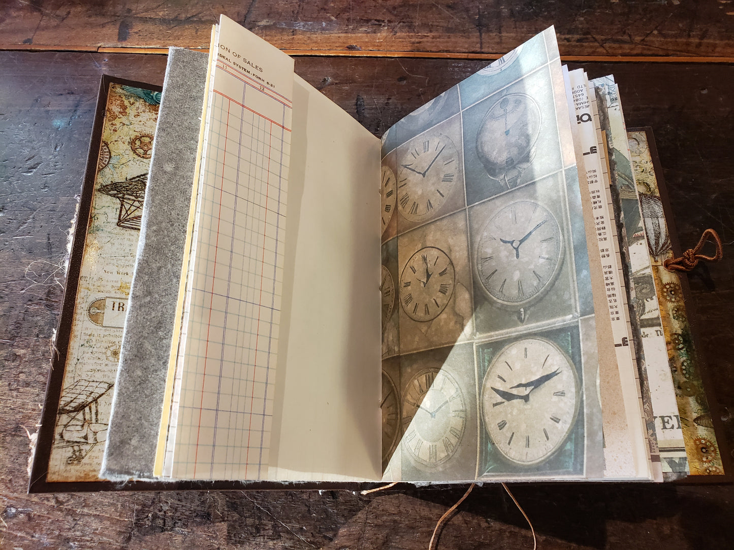 Steampunk Themed Journal/ Keepsake Book
