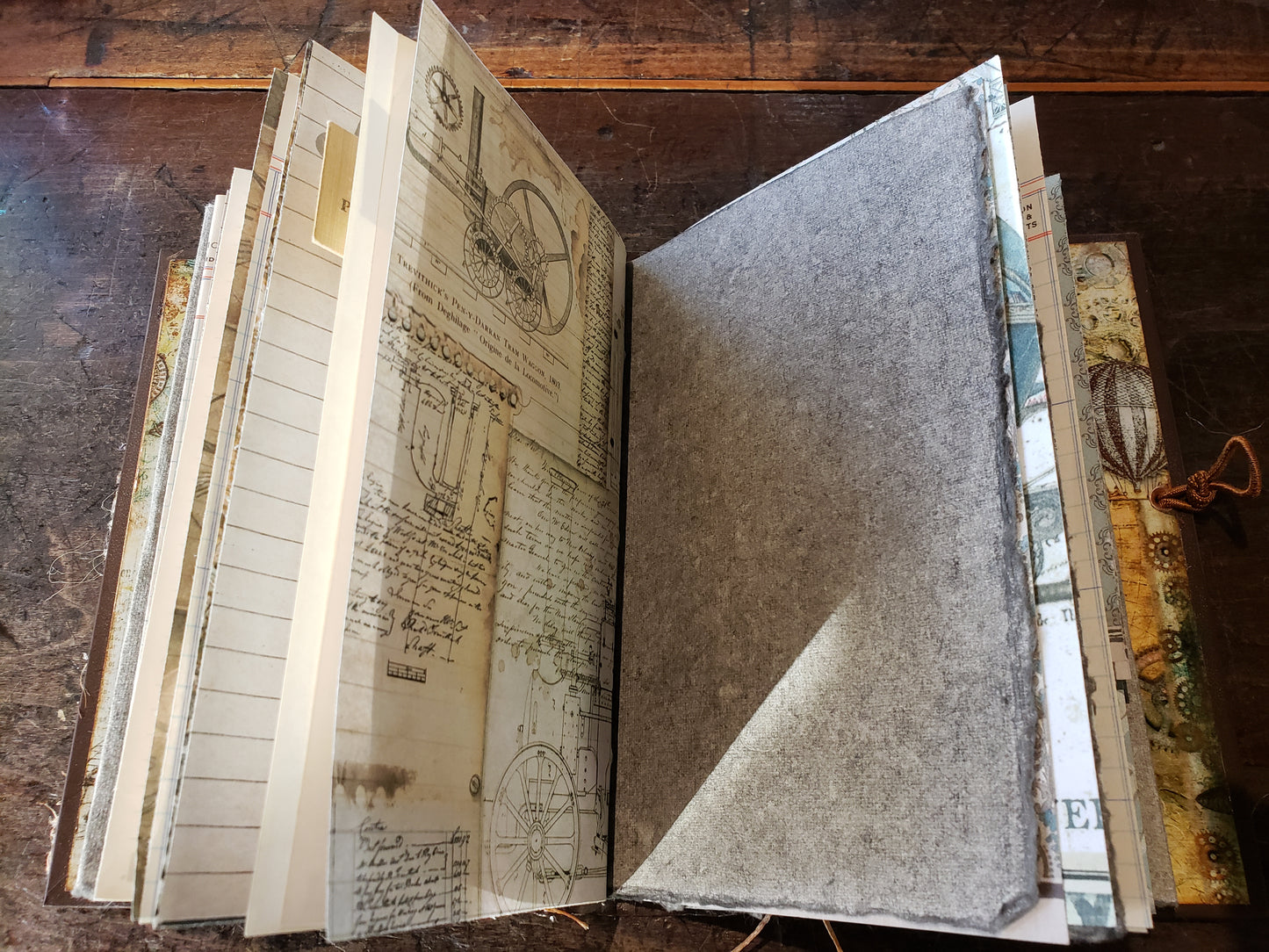 Steampunk Themed Journal/ Keepsake Book