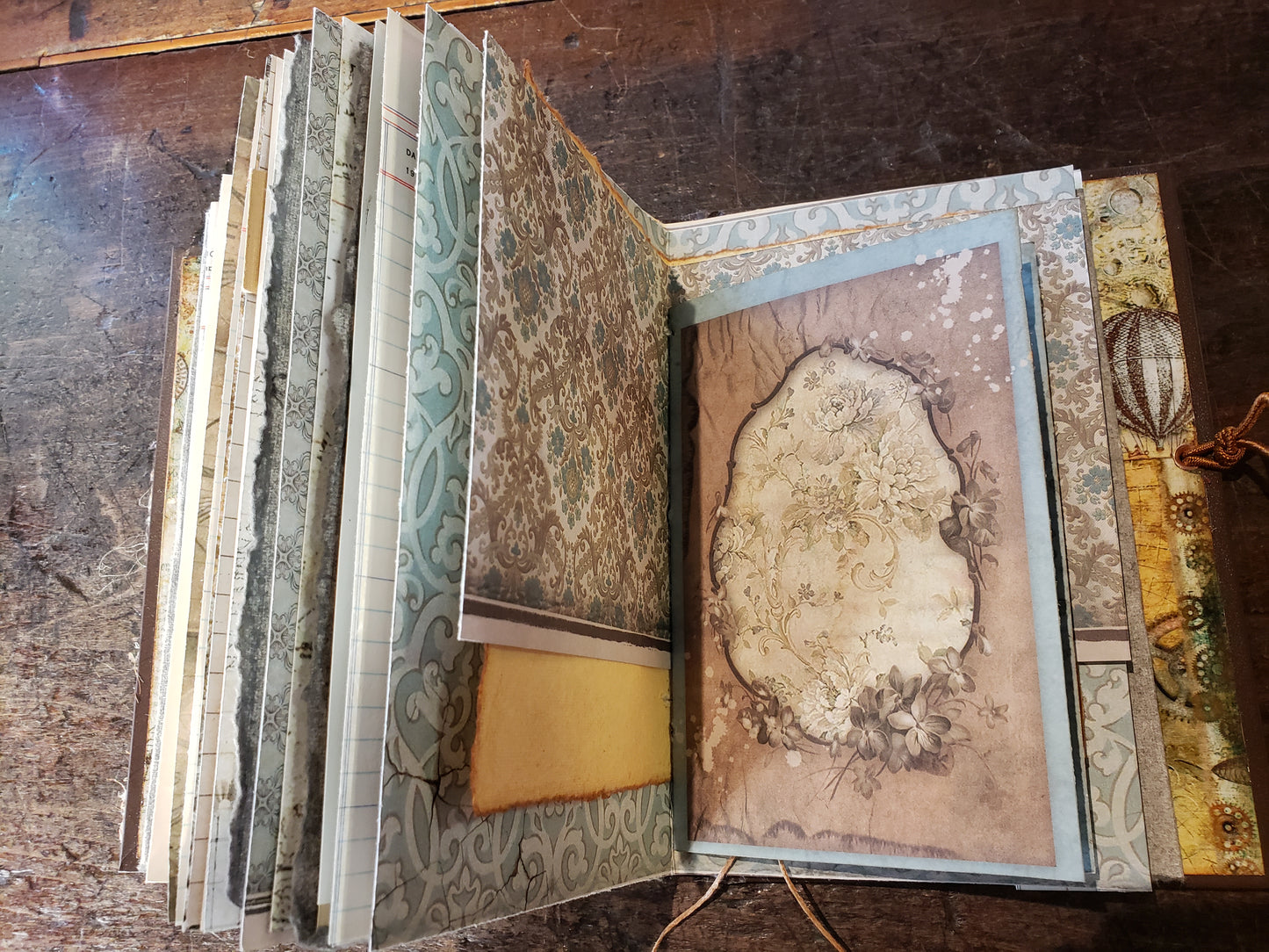 Steampunk Themed Journal/ Keepsake Book