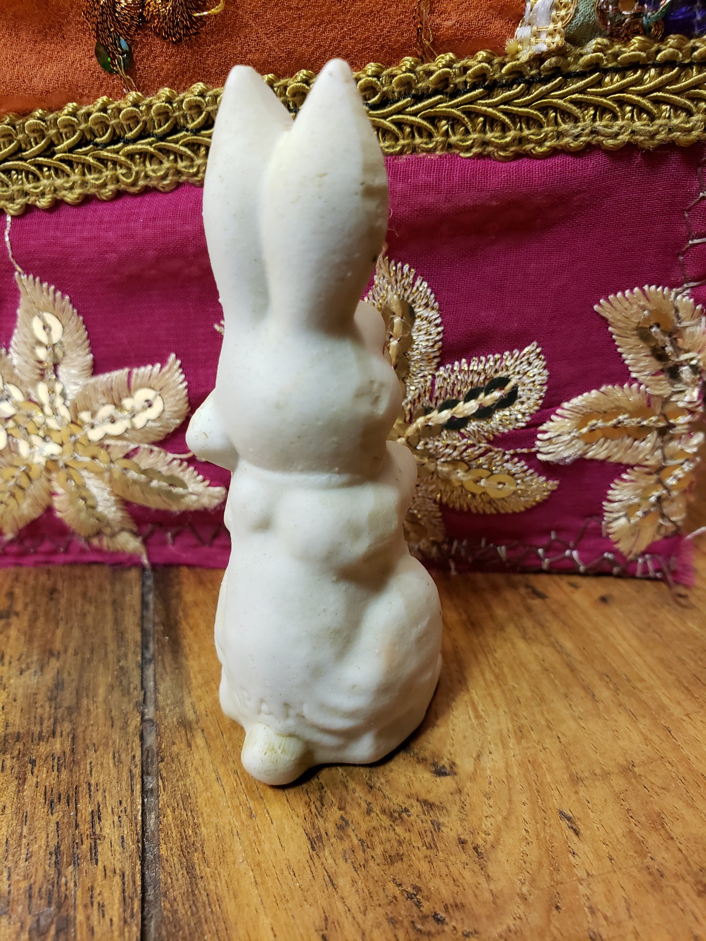 Vintage Albino Rabbit figurine