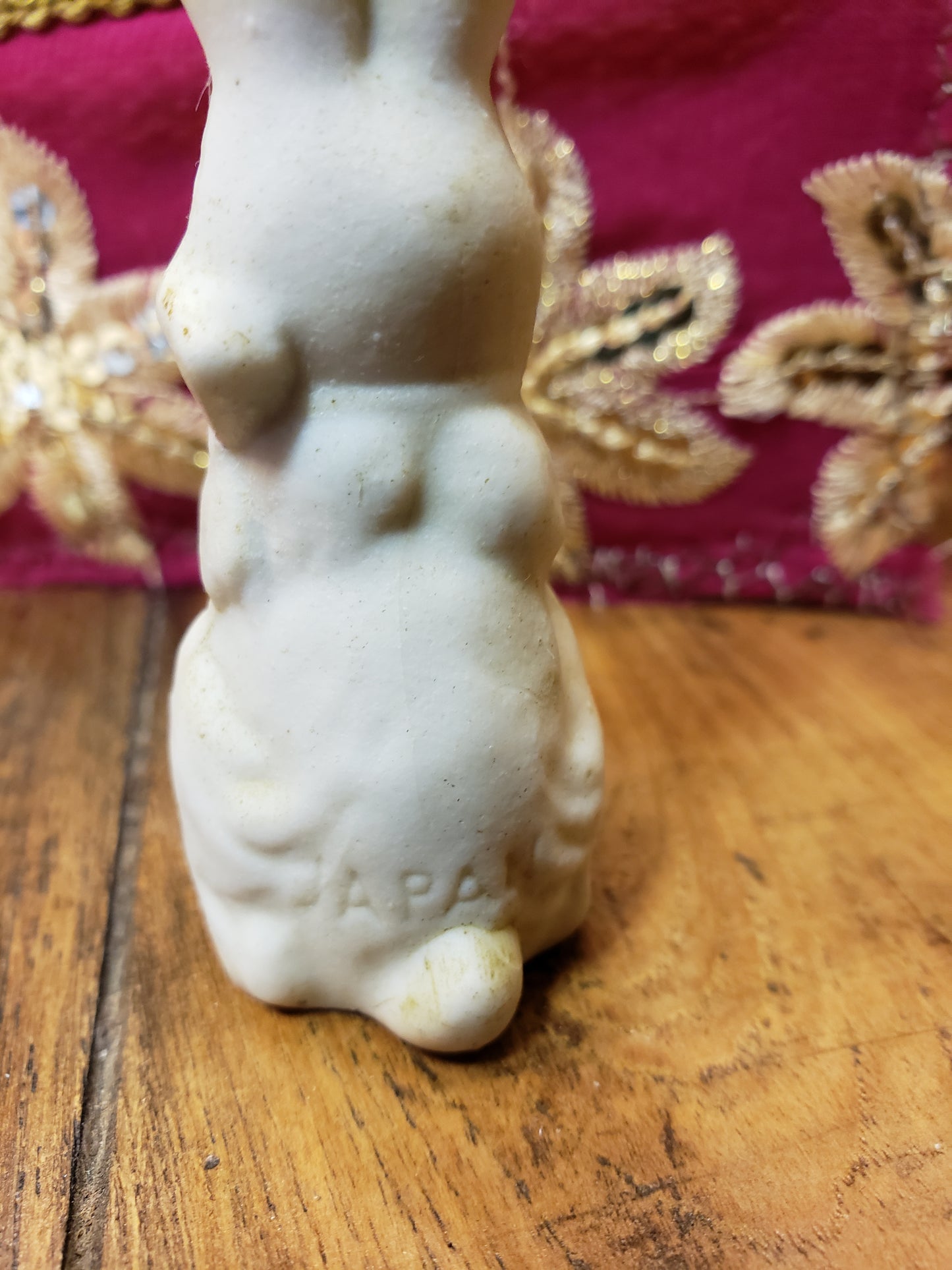 Vintage Albino Rabbit figurine