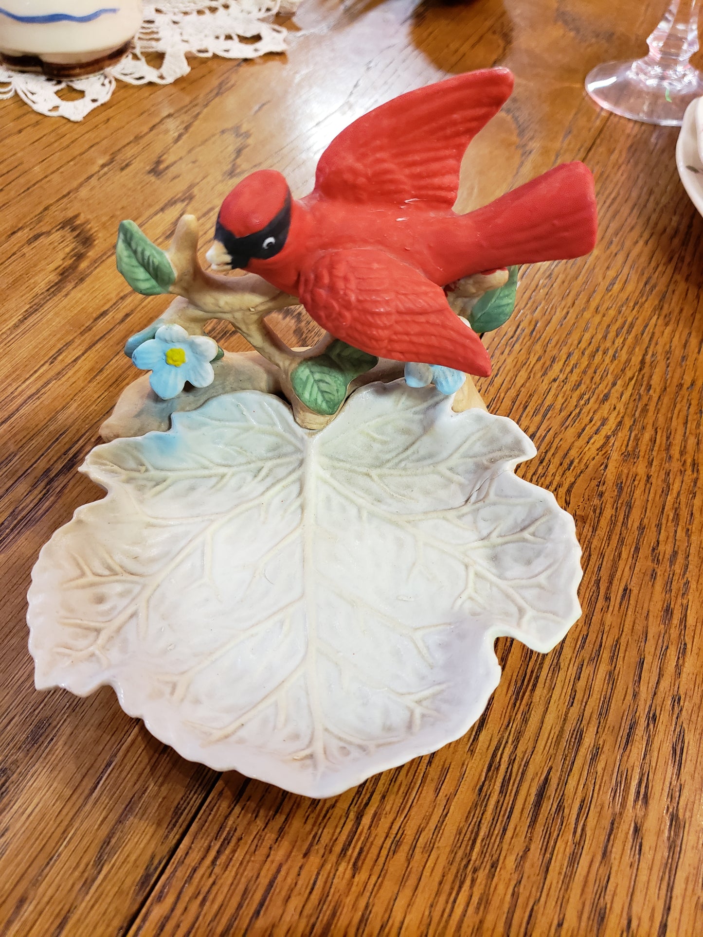 Cardinal Trinket Dish