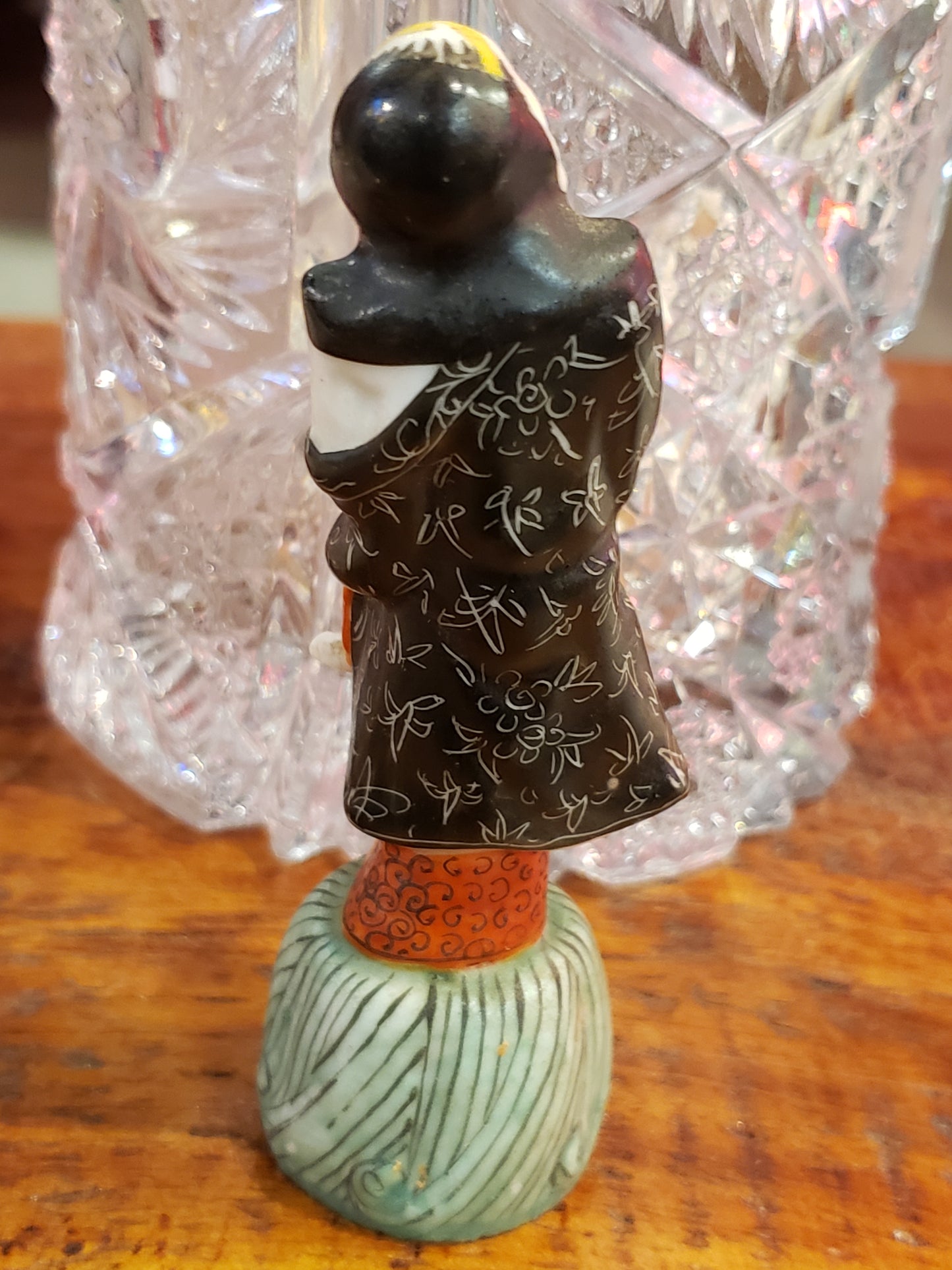 China dancing man porcelain figurine