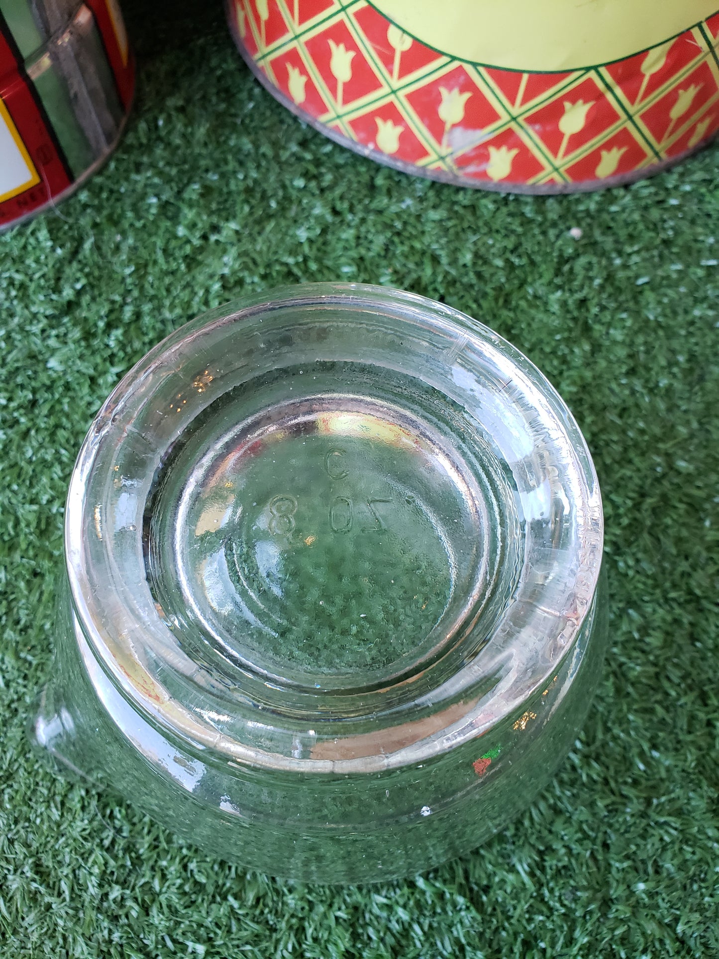 Antique Glass Mortar & Pestle