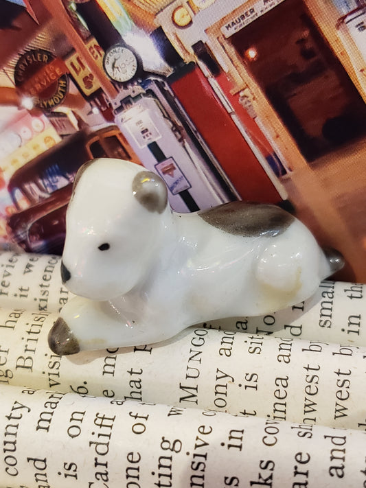 Miniature Porcelain Spotted Dog
