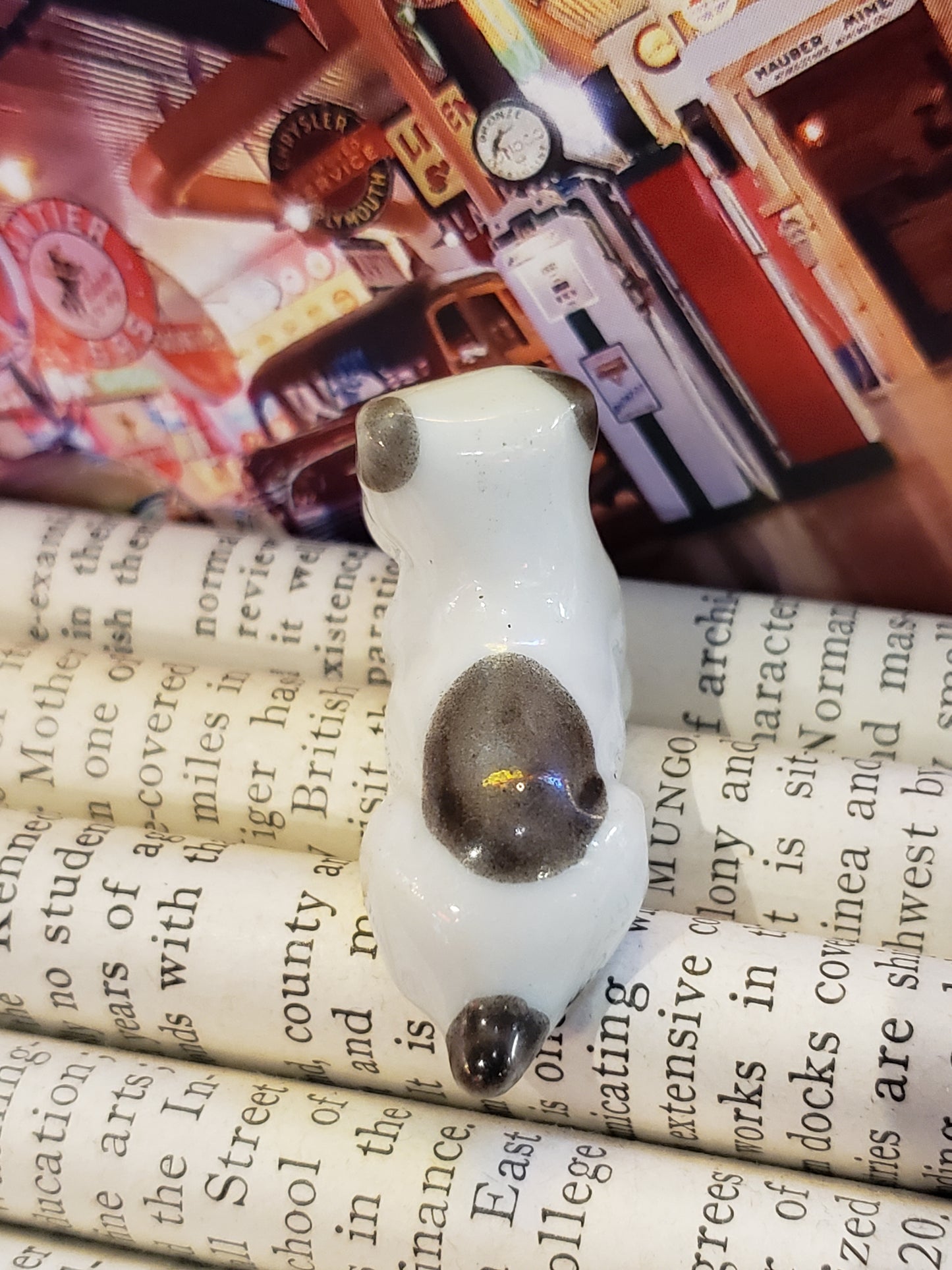 Miniature Porcelain Spotted Dog