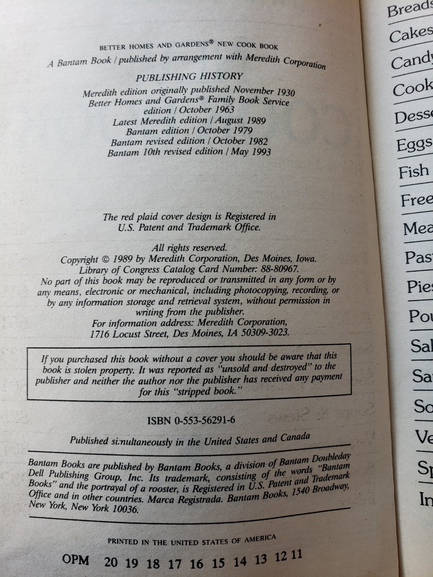 Better Homes and Gardens New Cook Book (1993)