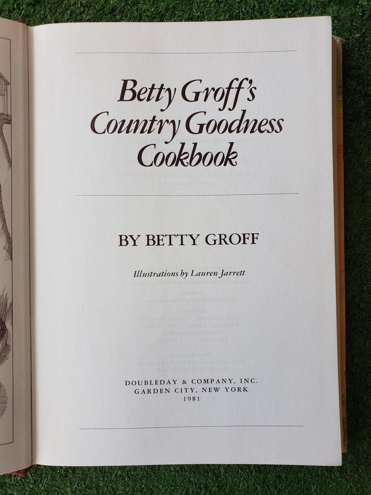 Betty Groff's Country Goodness Cookbook