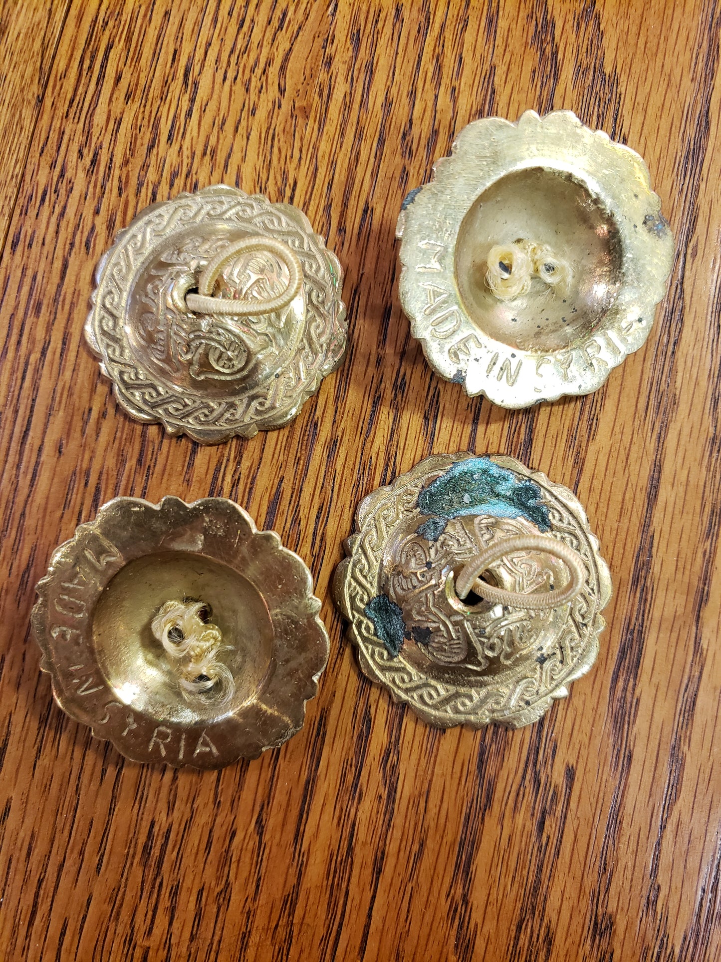 SYRIA Brass Castanet Set