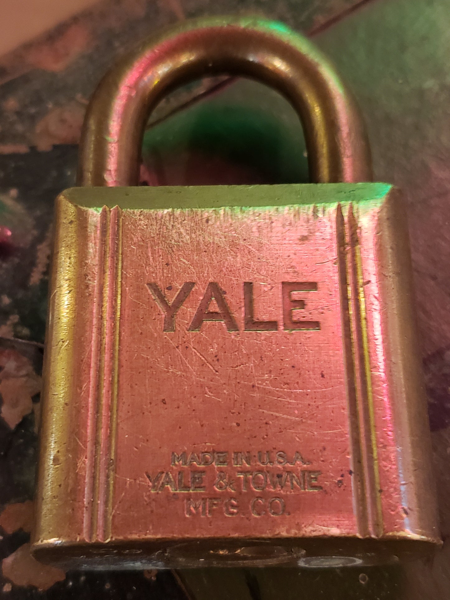 US military YALE Padlock (no key)