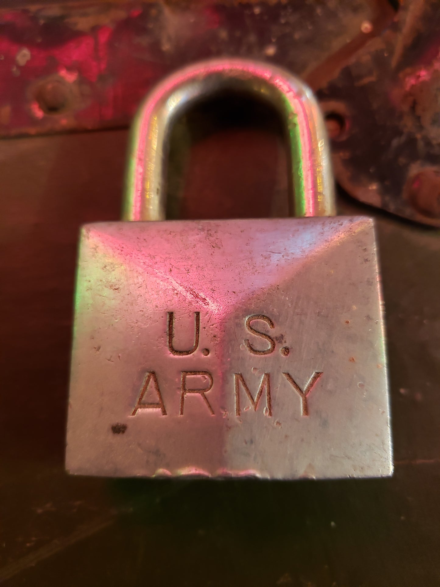 US ARMY padlock (no key)