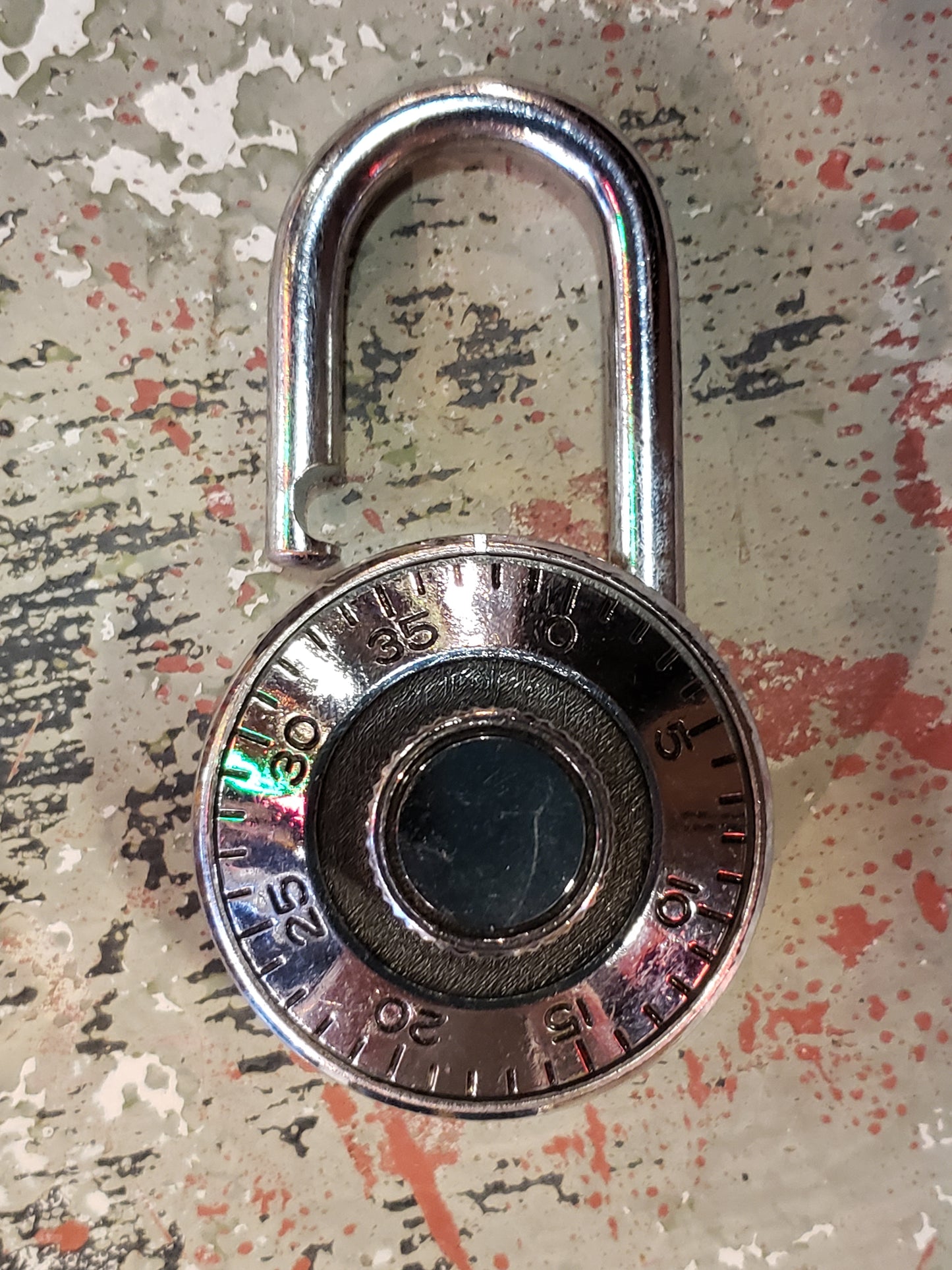 Combination Lock with code 3 17 38