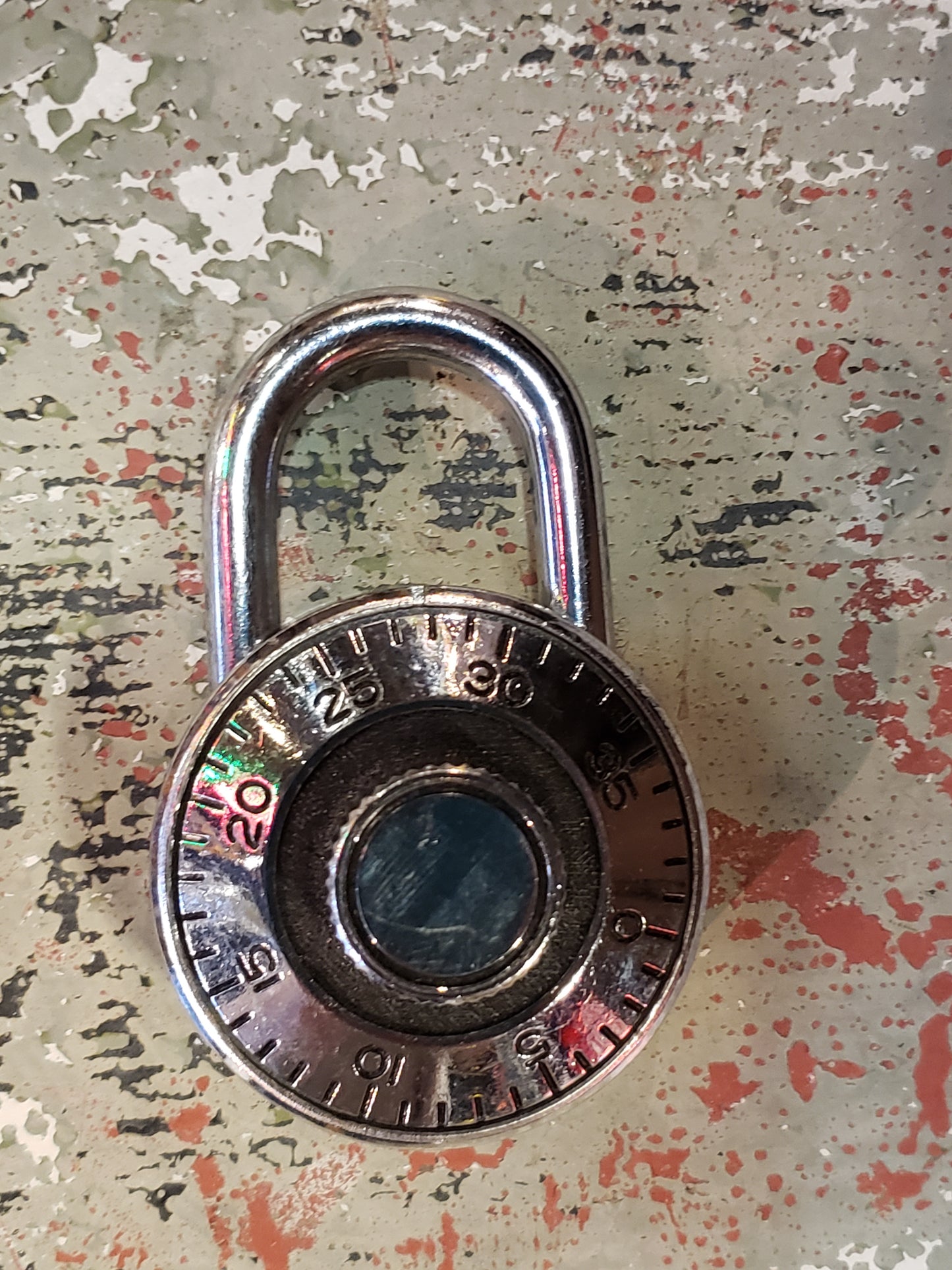 Combination Lock with code 3 17 38