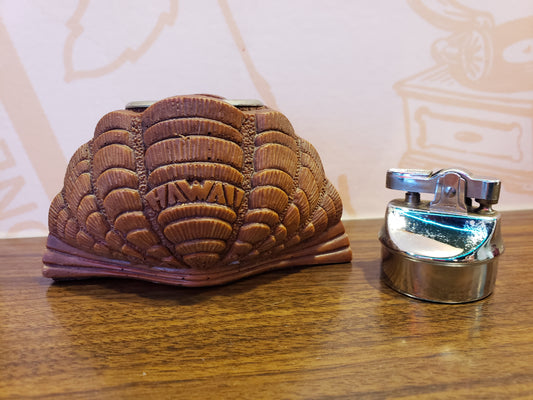HAWAII Souvenir resin shell table lighter