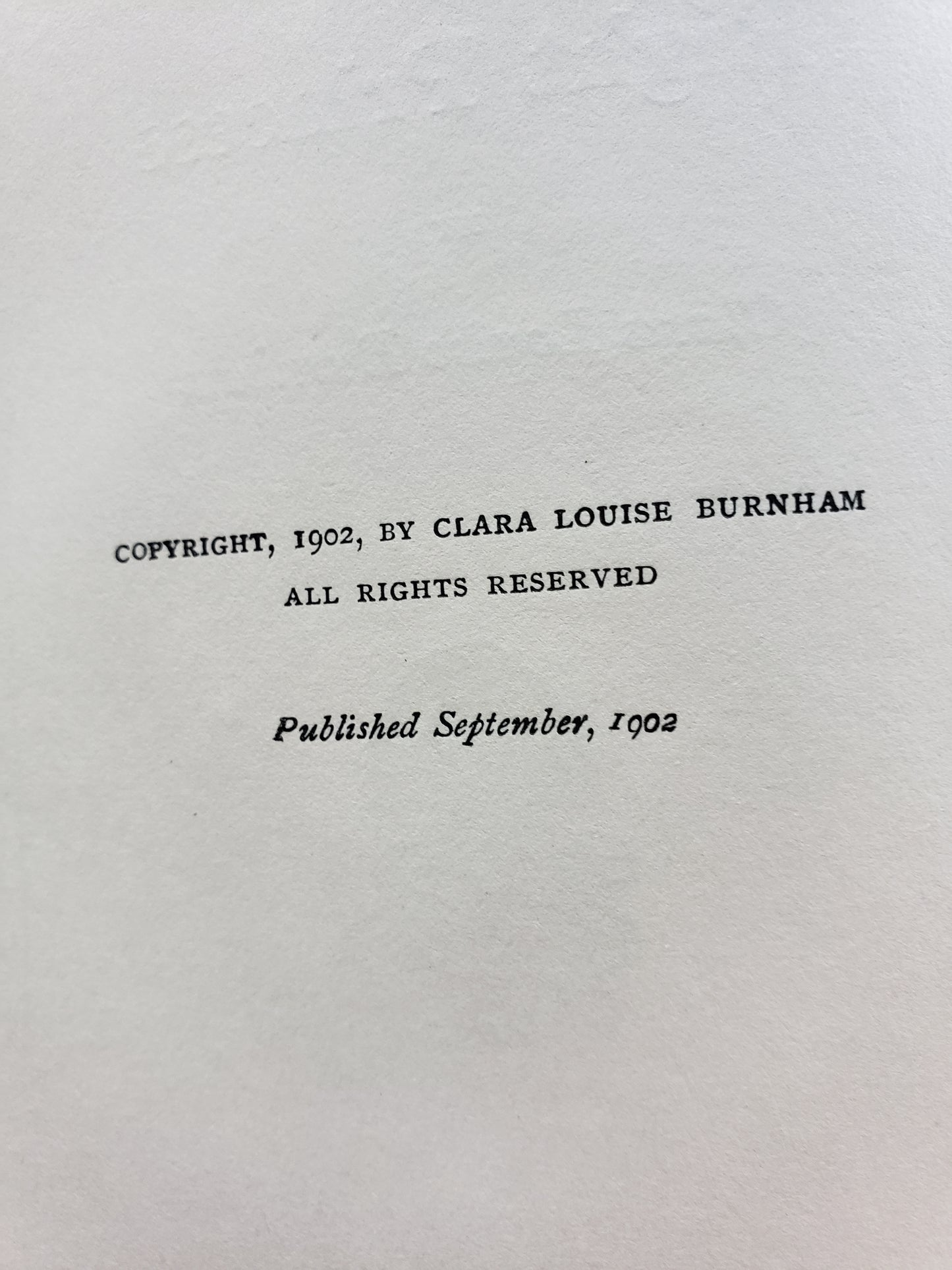 The Right Princess, by Clara Louise Burnham (1902)