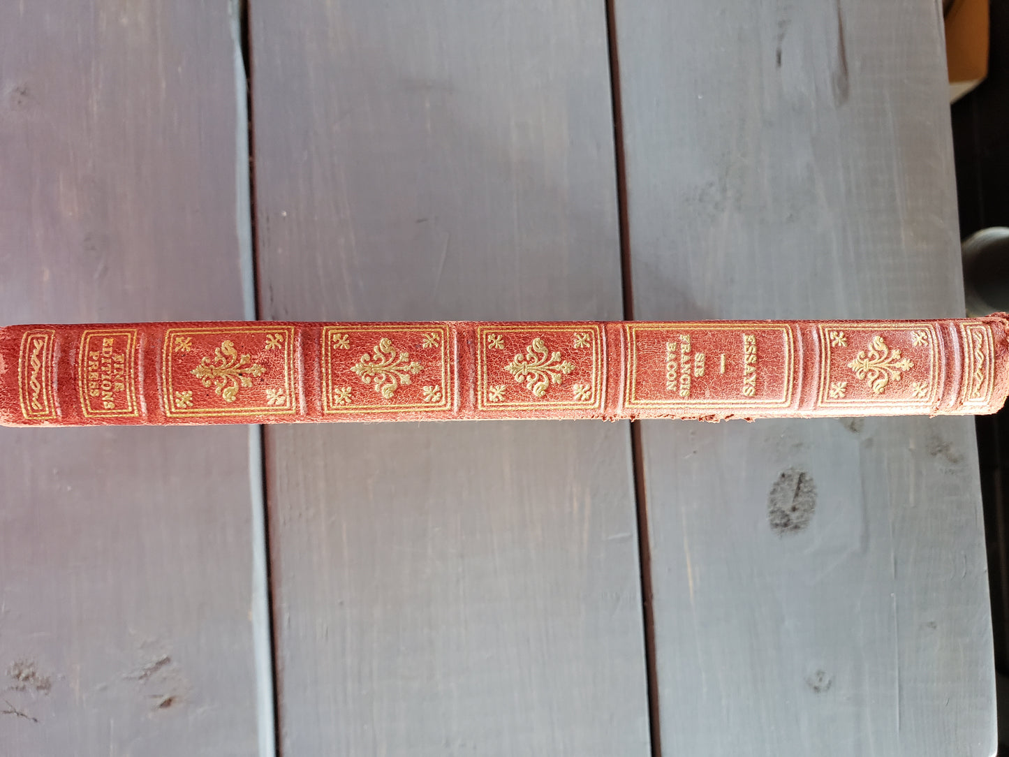 Essays by Sir Francis Bacon by the Fine Editions Press