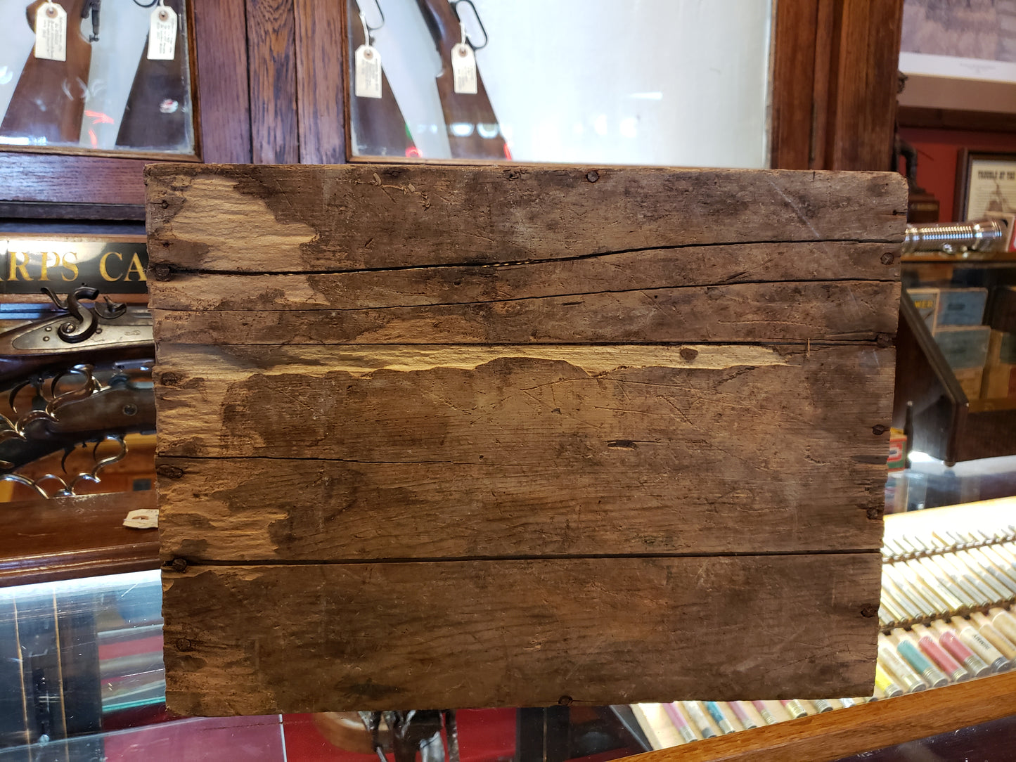WESTERN CARTRIDGE CO. wood crate