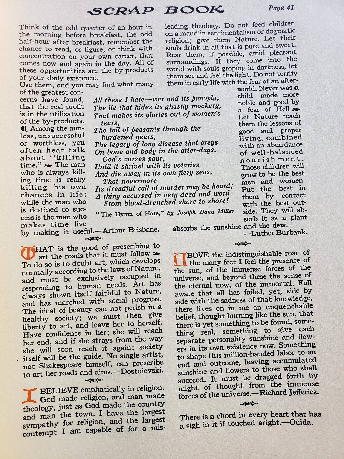 Elbert Hubbard's Scrap Book (1923)