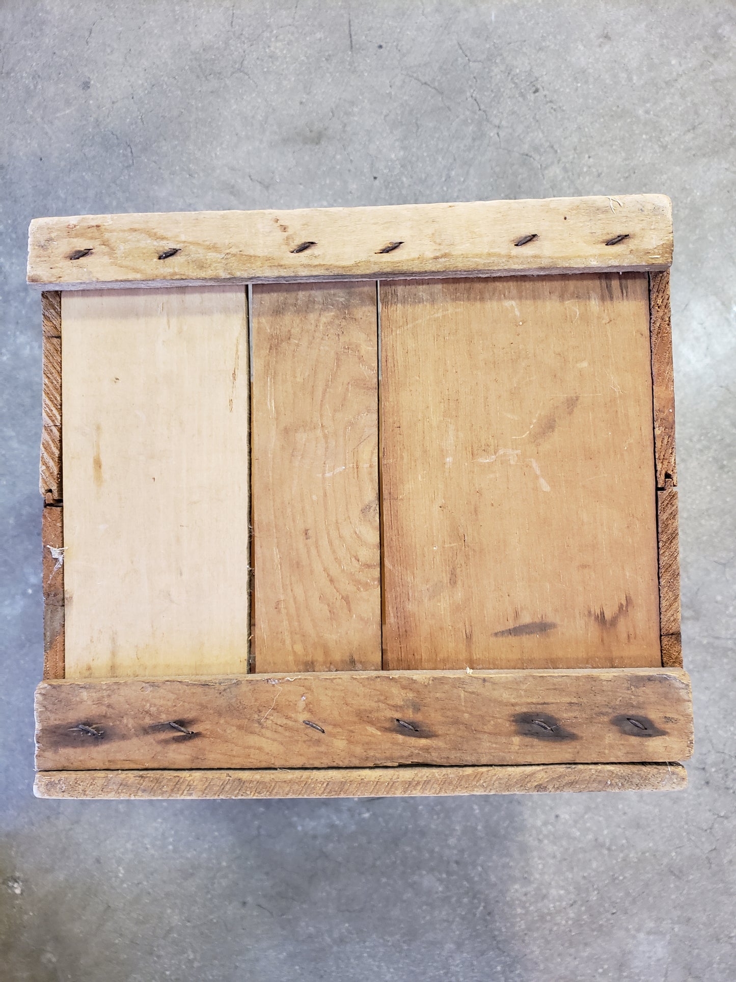 Cape Cod Cranberries wood crate